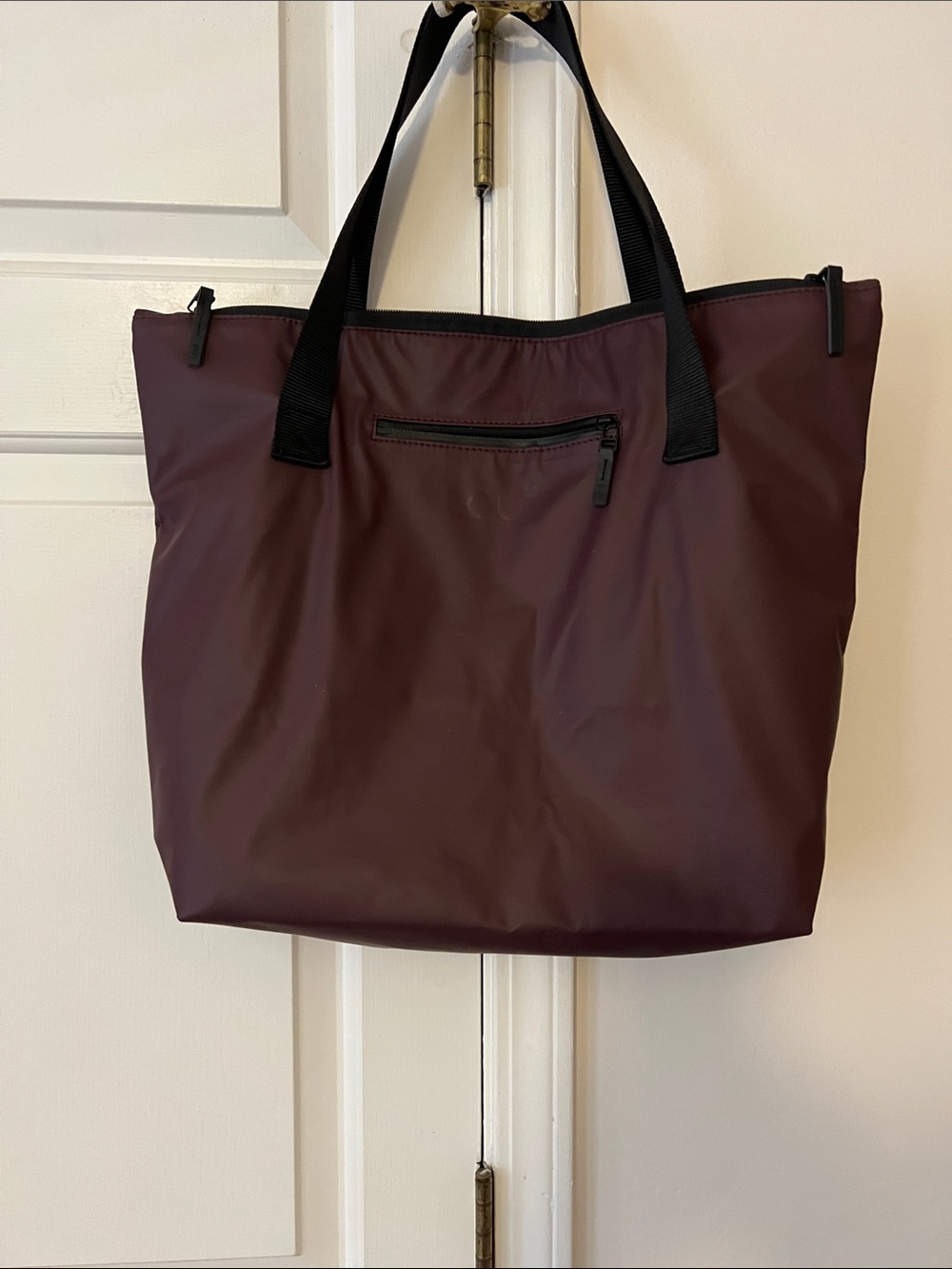 Lole large tote bag with smaller clutch
